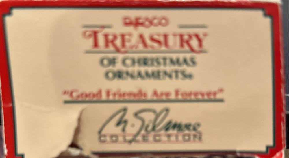 Good Friends Are Forever #4 - Good Friends (Mice, Sewing) ornament collectible [Barcode 045544134514] - Main Image 4