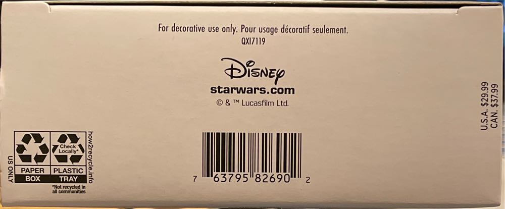 The Mandalorian’s N-1 Starfighter - Hallmark Keepsake Ornament (Star Wars: The Mandalorian) ornament collectible [Barcode 763795826902] - Main Image 3