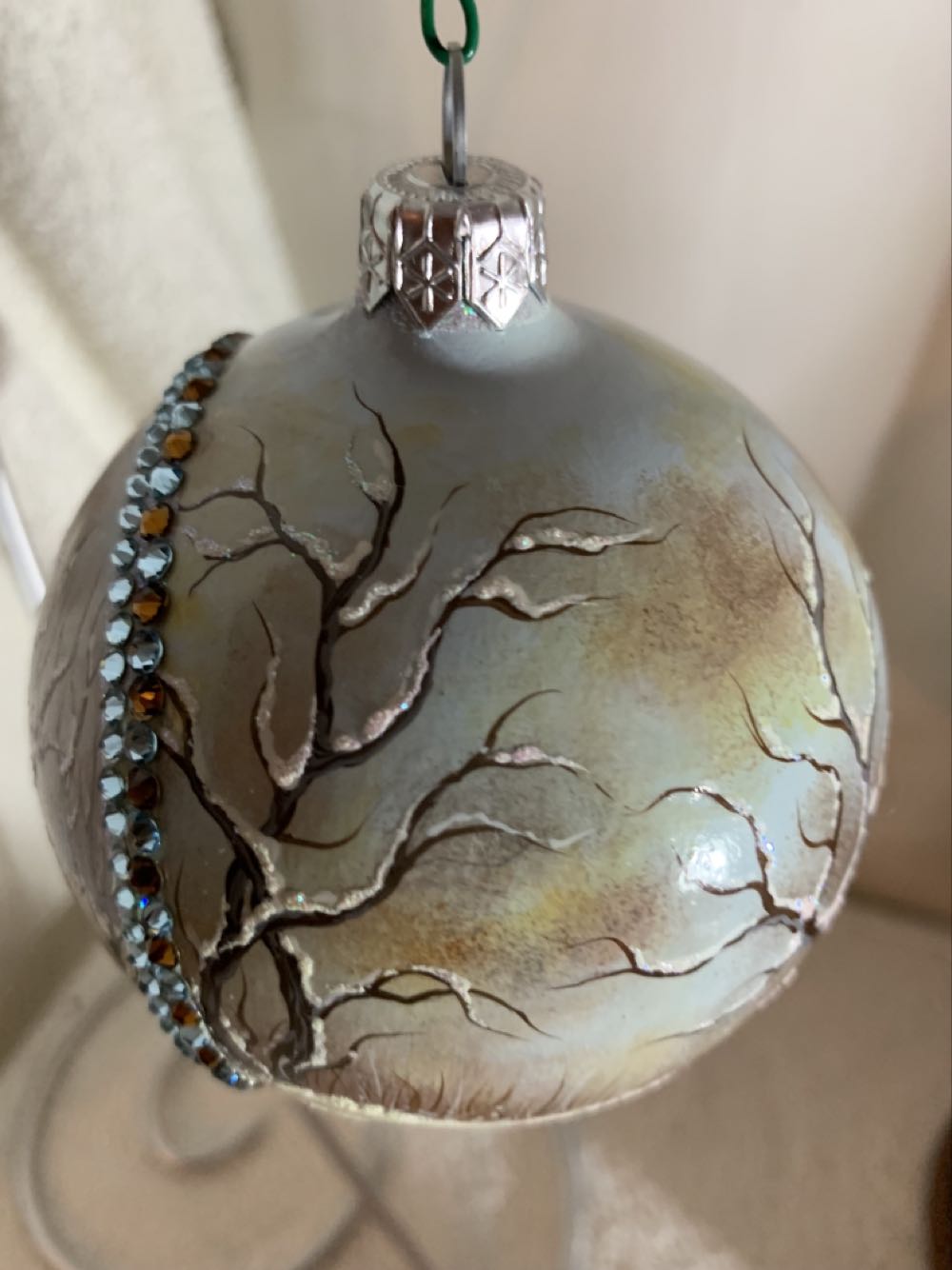 Grande Orb, Snow at Louveciennes - Other Exclusive (Christmas Tree Ornament) ornament collectible - Main Image 3
