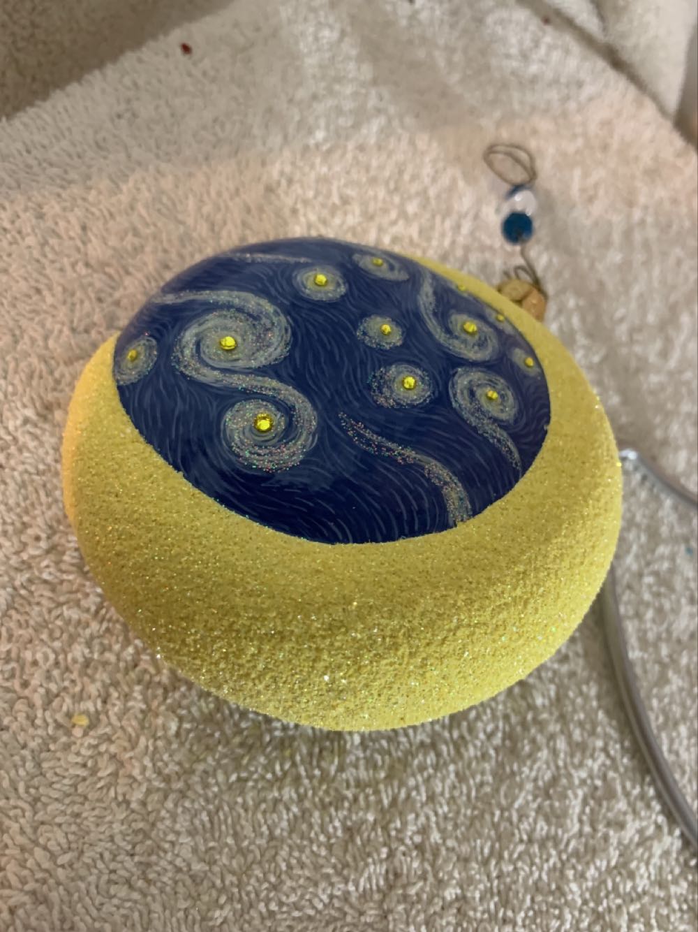 Crescent Claus, Midnight in Arles - General Line (Santa) ornament collectible - Main Image 4