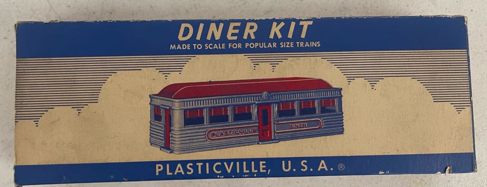 Bachmann - Putz - Plasticville - Diner - DE-7 - Plasticville (Putz Village) ornament collectible - Main Image 2