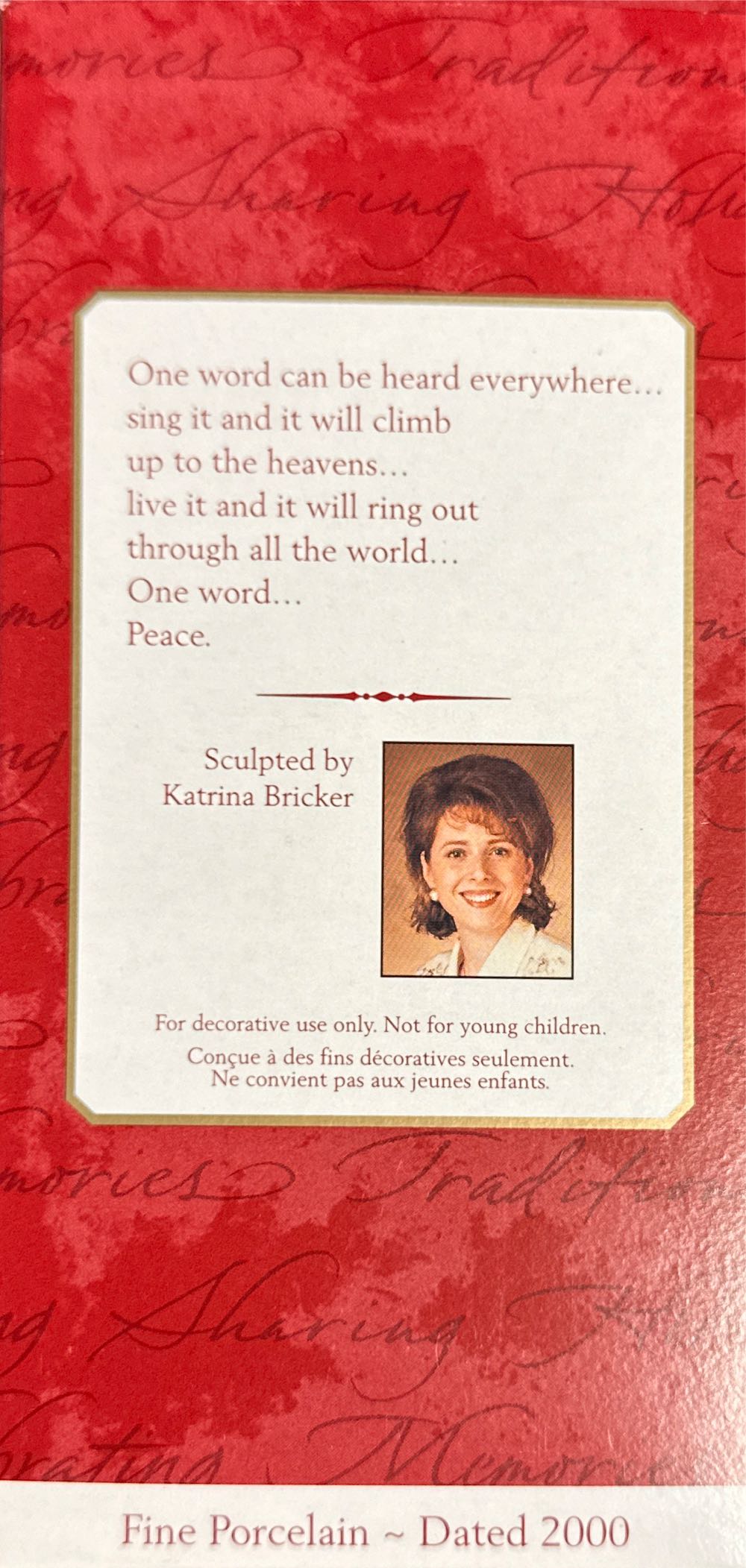 Angelic Bell - Angel (Hallmark Club Exclusive) ornament collectible - Main Image 2