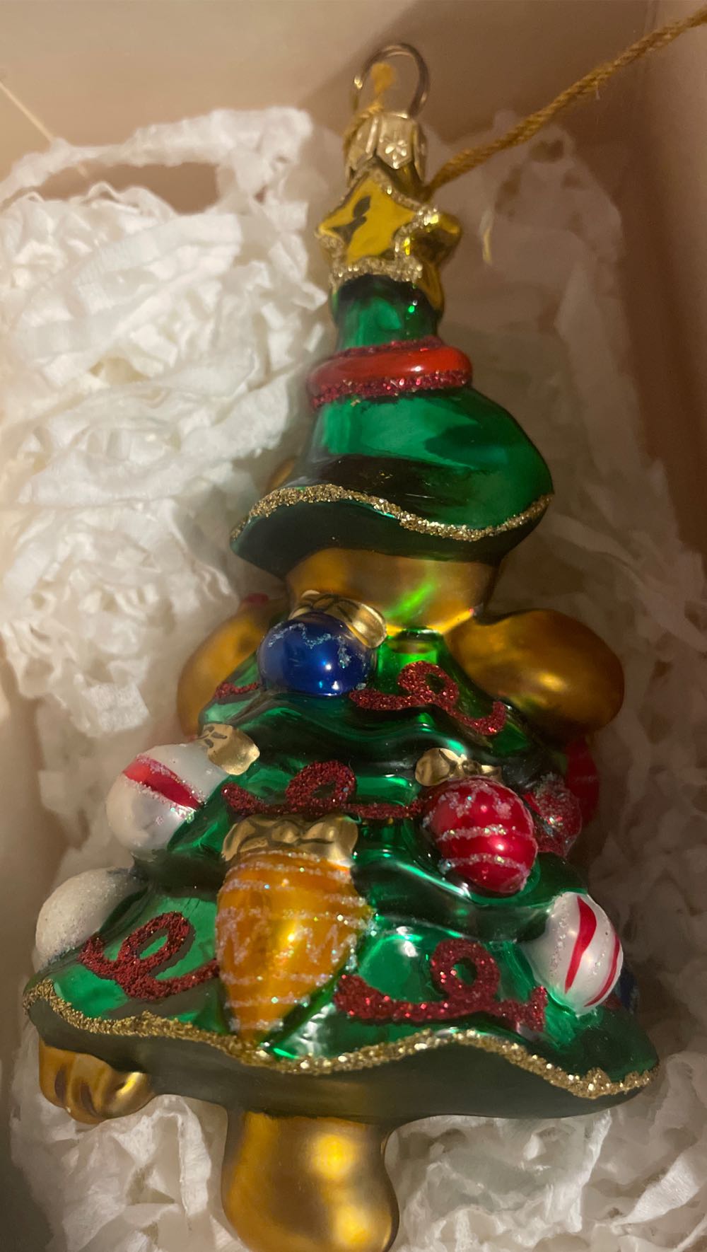 Kurt Adler - Polonaise - Bear Tree - AP1738 - Bear Tree (Polinaise) ornament collectible - Main Image 2