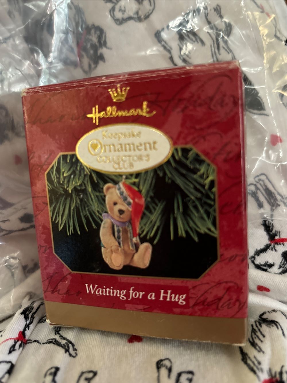 Waiiting For A Hug  ornament collectible - Main Image 1