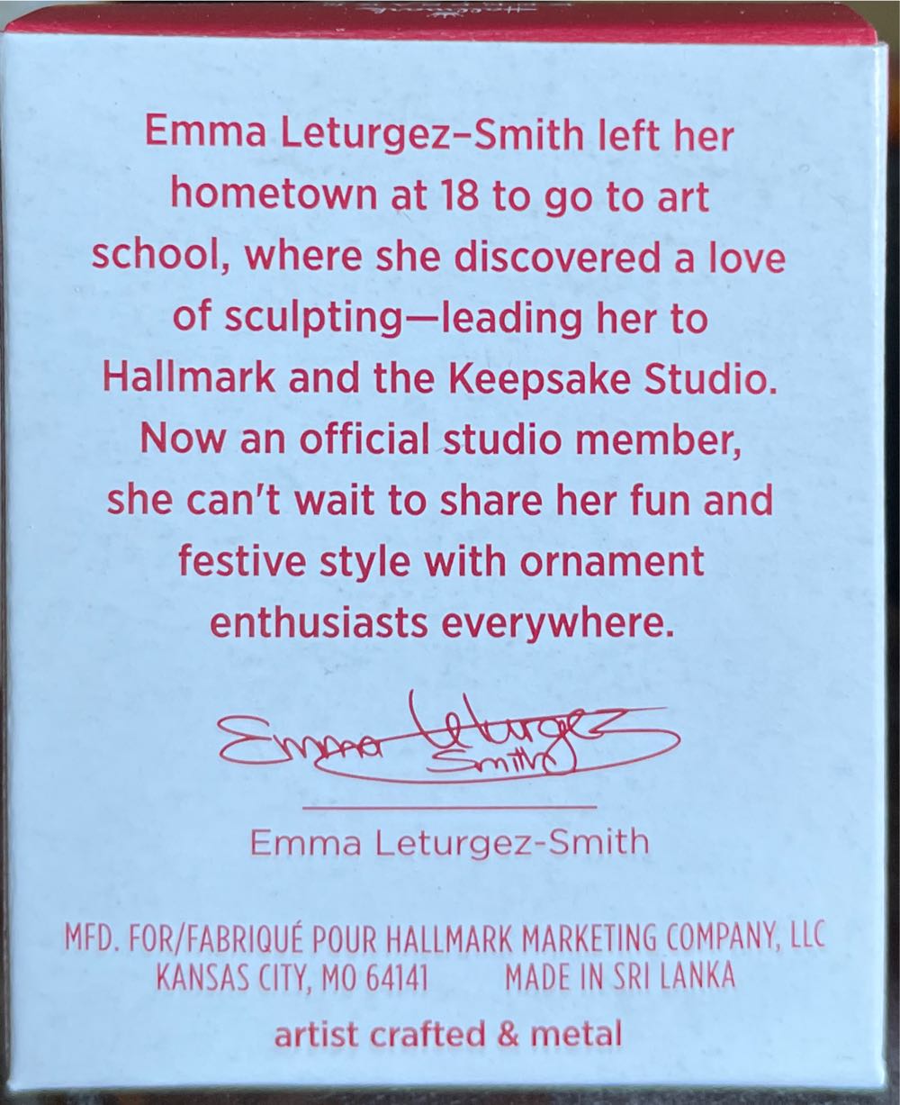 Lil’ Beauty Of Birds 2023 - Lil Beauty Of Birds (Minature Bird) ornament collectible - Main Image 2