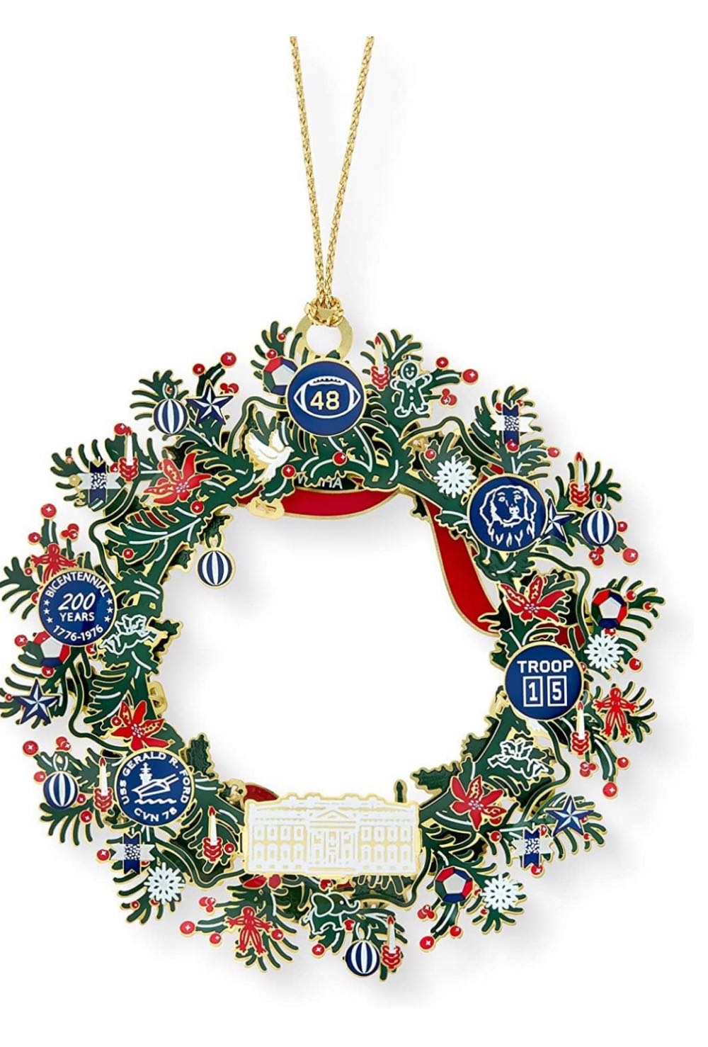 Official 2023 White house Ornament - White House Christmas Ornaments (White House Ornaments) ornament collectible - Main Image 2