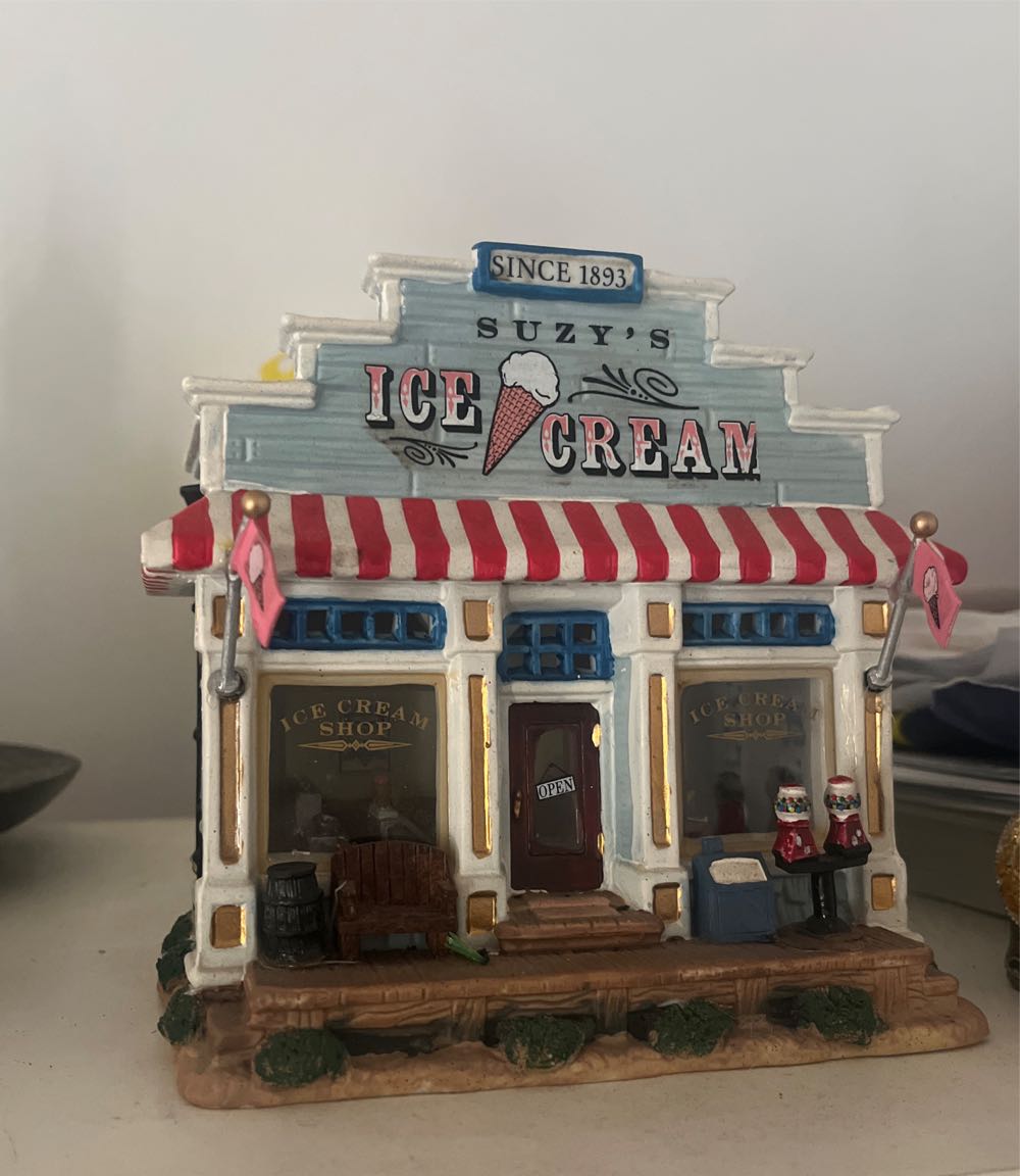 Lemax Suzy’s Ice Cream Shop  ornament collectible - Main Image 2