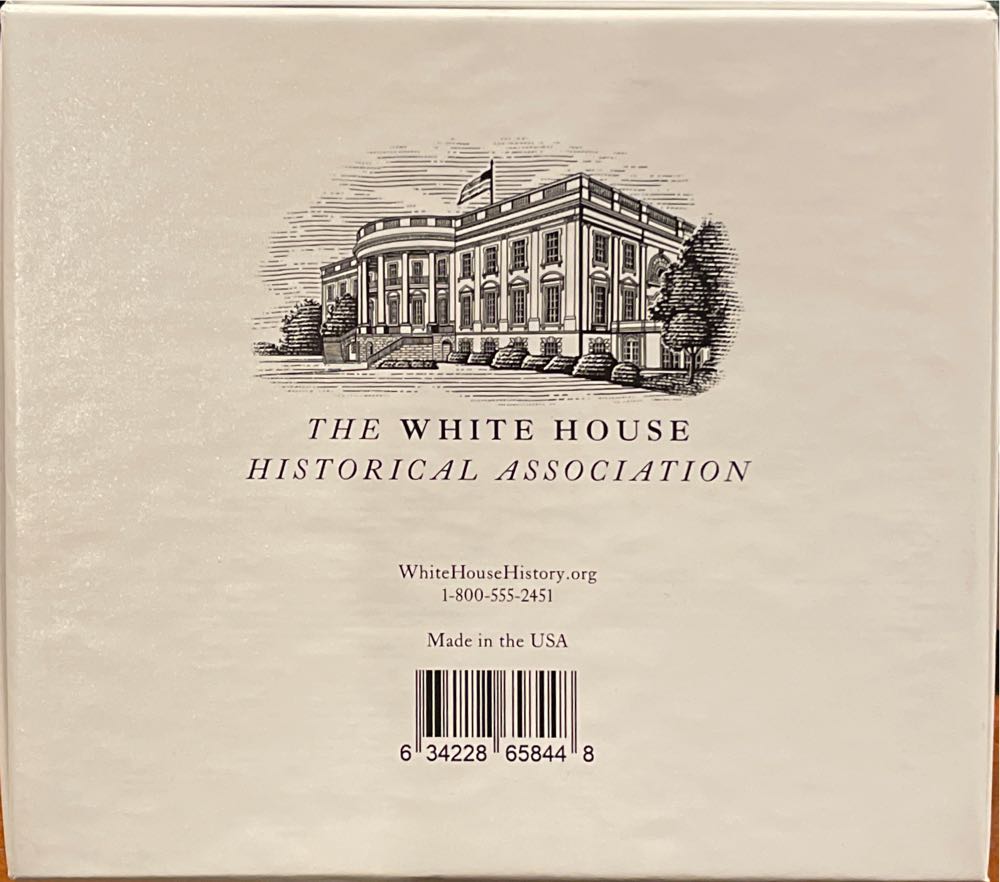White House - 2023 - Gerald Ford - White House Christmas Ornament (Gerald Ford) ornament collectible [Barcode 634228658448] - Main Image 2