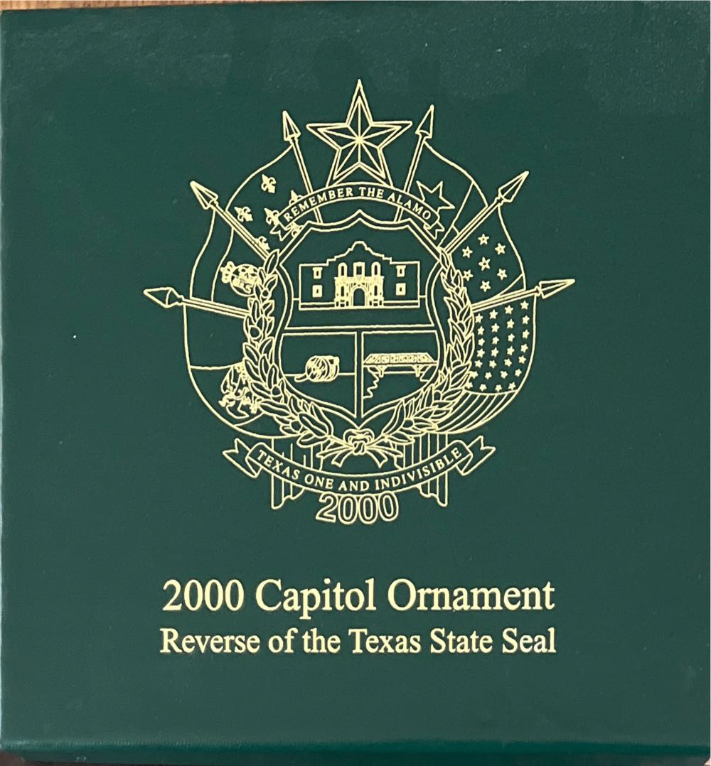 Remember The Alamo-Texas One And Indivisible  (Historical) ornament collectible - Main Image 2