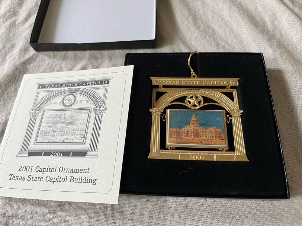 Texas State Capitol (Historical) ornament collectible - Main Image 1