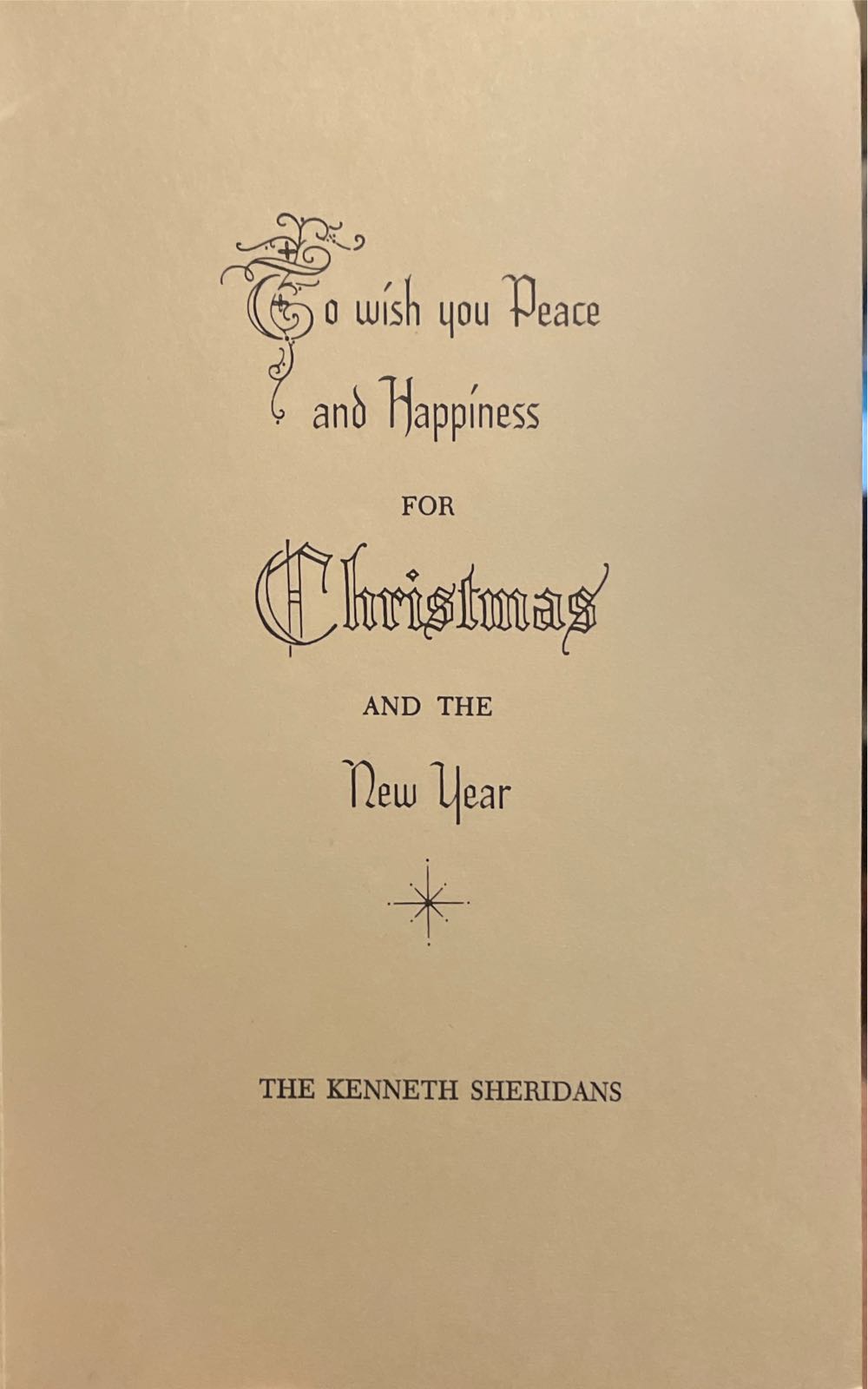 Century - Holy Family & Magi - Peace On Earth - Single Fold (Greeting Card) ornament collectible - Main Image 2