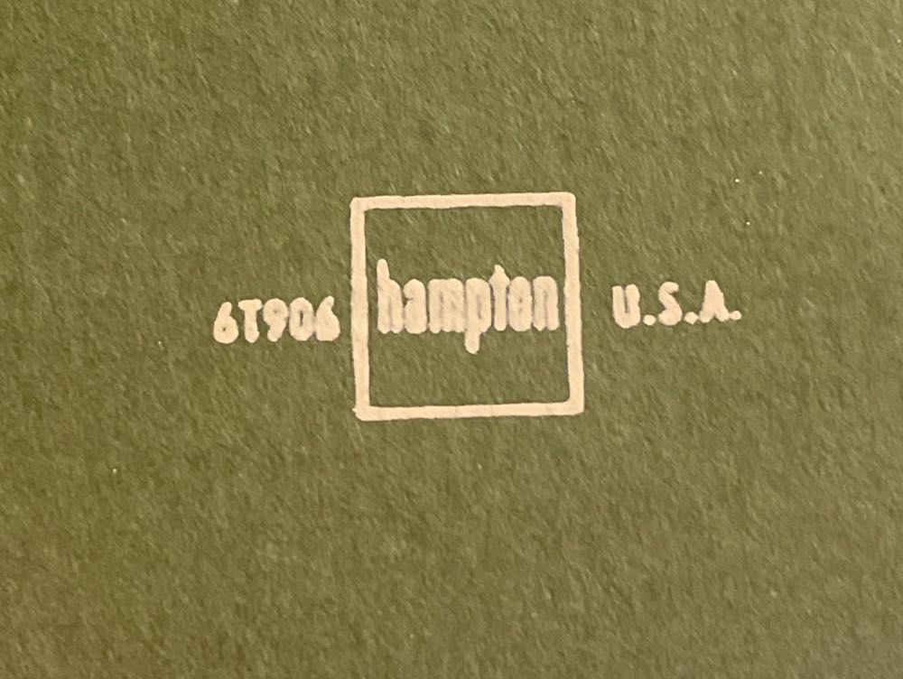 Hampton - Christmas - Candles, Evergreens, Quote - 6T996 - Single Fold (Greeting Card) ornament collectible - Main Image 3