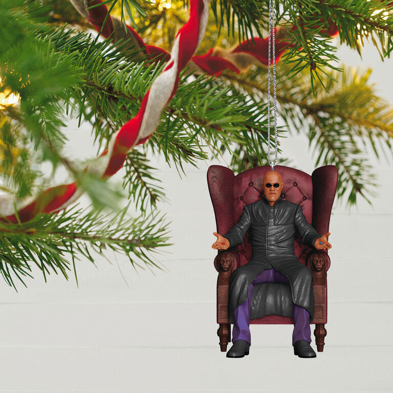 Morpheus - Keepsake (The Matrix) ornament collectible [Barcode 763795826889] - Main Image 4