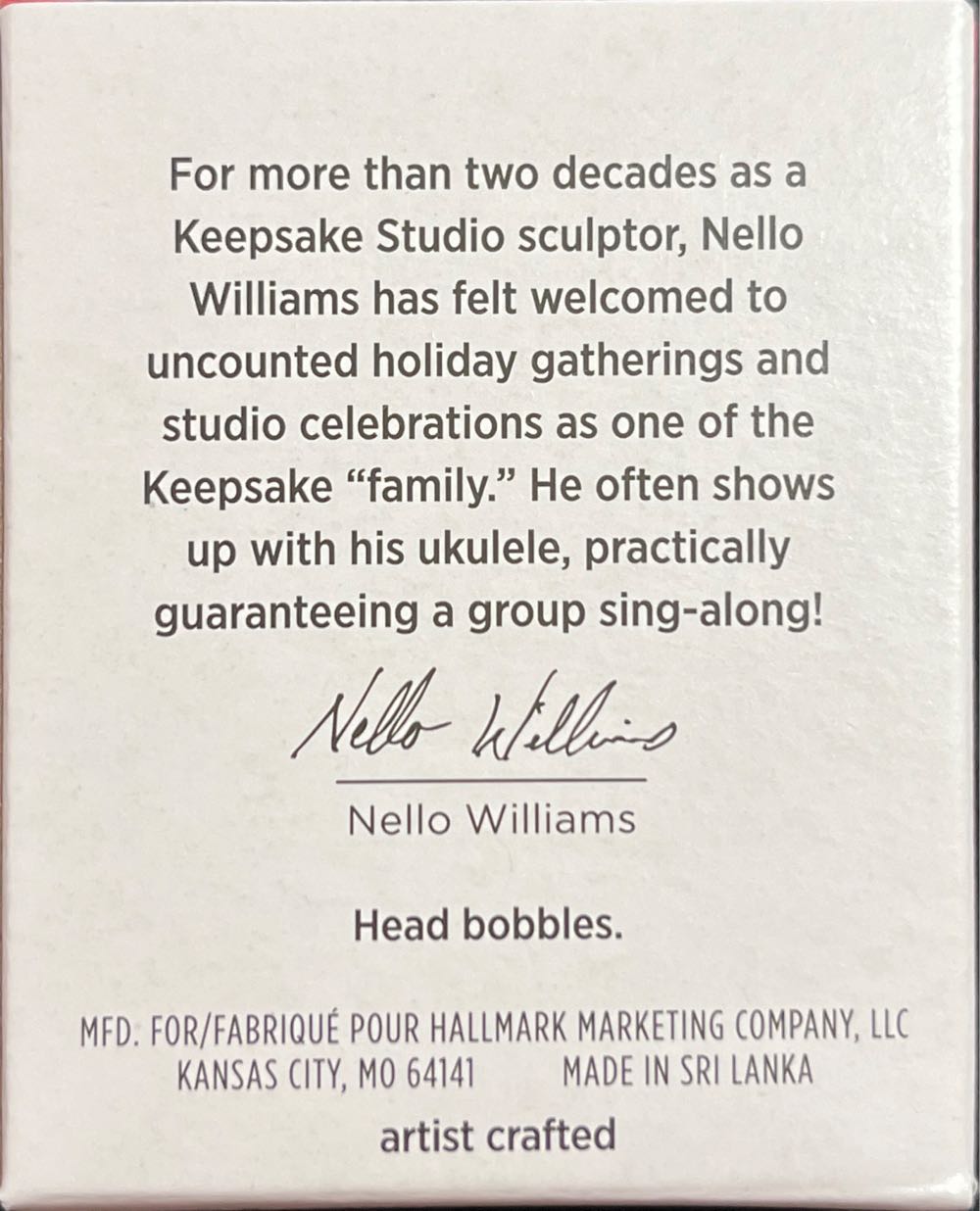 Wiggly Santa - Random (Miniature) ornament collectible [Barcode 763795788866] - Main Image 2