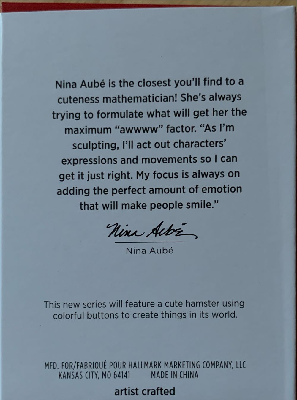 Cute as a Button - Cute As A Button (Hamster Buttons) ornament collectible [Barcode 763795820573] - Main Image 2