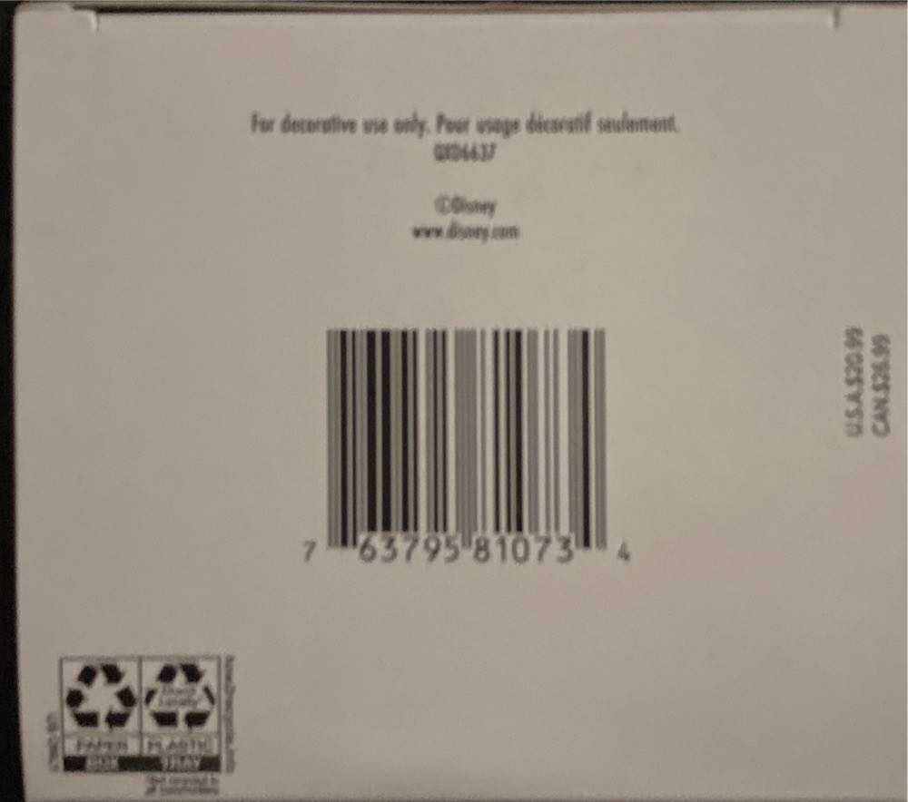 Pixie Dusted Poinsettia Disney Tinker Bell - Disney (disney tinker bell) ornament collectible [Barcode 763795810734] - Main Image 4