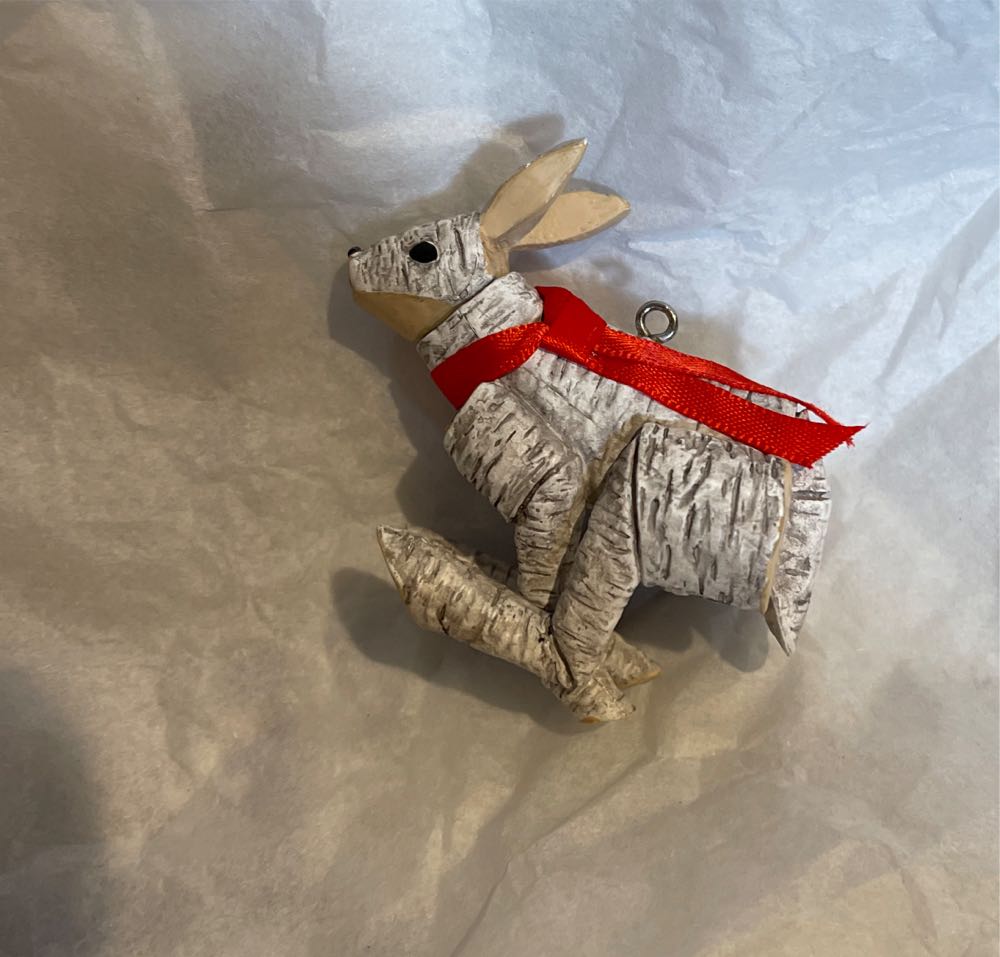 Birch Hare - Birch Beauties (Birchwood) ornament collectible [Barcode 763795824007] - Main Image 2