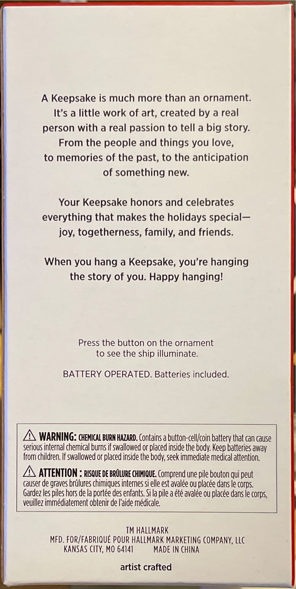 Galactica - Battlestar Galactica (Sci-Fi) ornament collectible [Barcode 763795829392] - Main Image 2