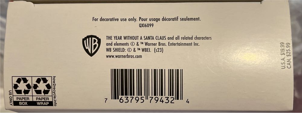 Spinning Heat Miser QXI6099 - The Year Without A Santa Claus (Movies & TV) ornament collectible [Barcode 763795794324] - Main Image 4