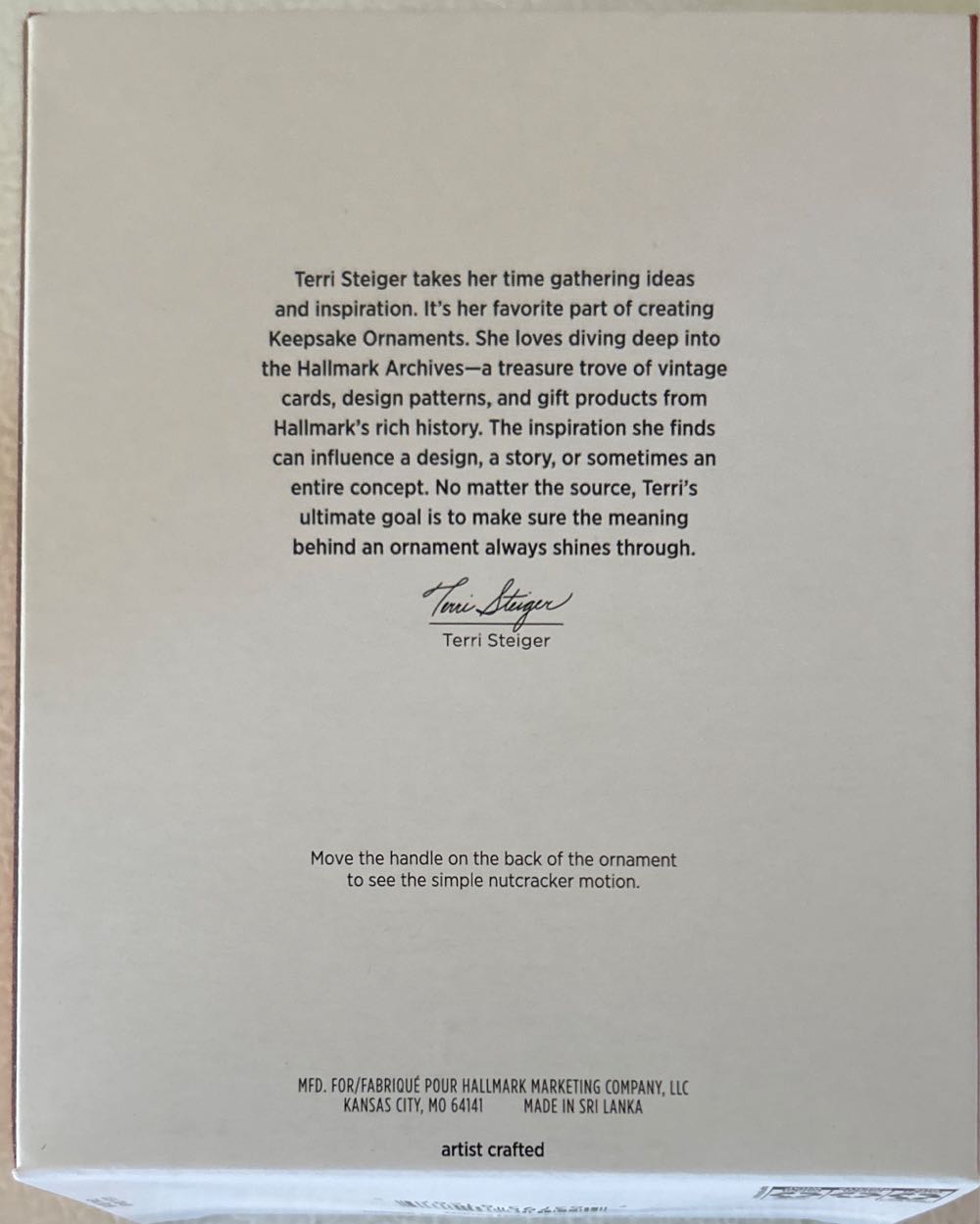 Noble Nutcrackers #5 Snowfall Prince - Noble Nutcrackers (Noble Nutcrackers) ornament collectible [Barcode 763795812875] - Main Image 2