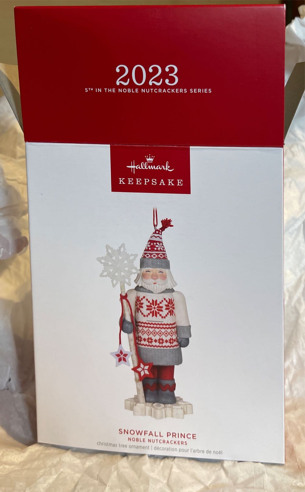 Noble Nutcrackers #5 Snowfall Prince - Noble Nutcrackers (Noble Nutcrackers) ornament collectible [Barcode 763795812875] - Main Image 3