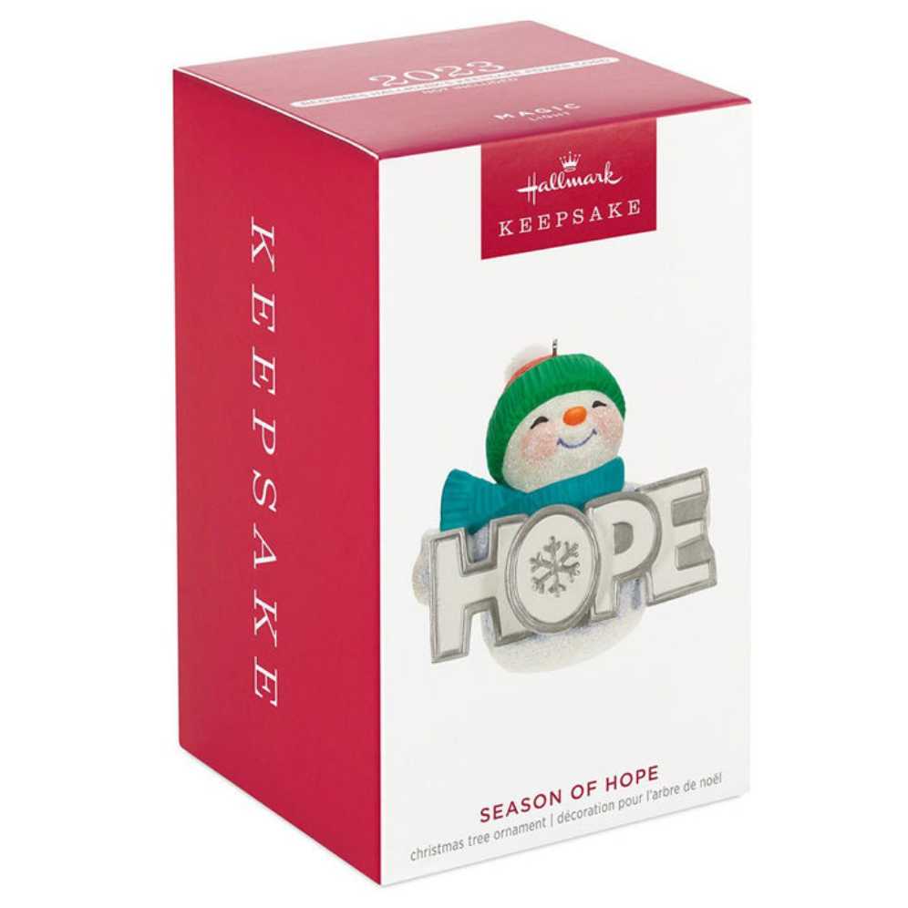 Season Of Hope - Keepsake Power Cord (Snowman) ornament collectible [Barcode 763795814213] - Main Image 3