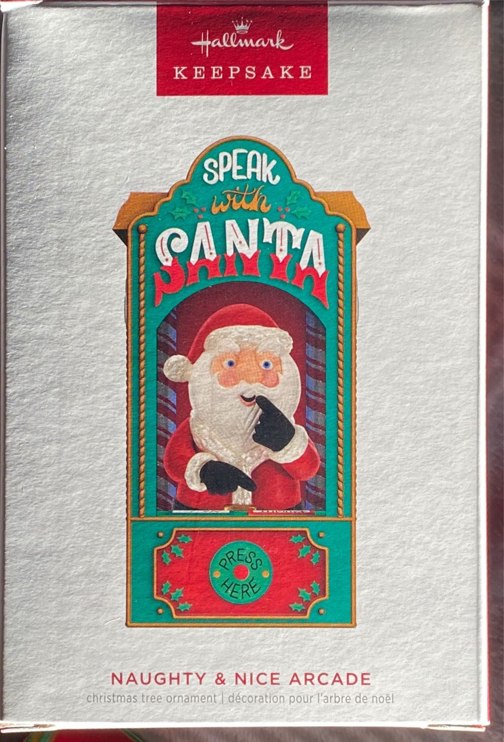 Fuzzy Unicorn Ornament