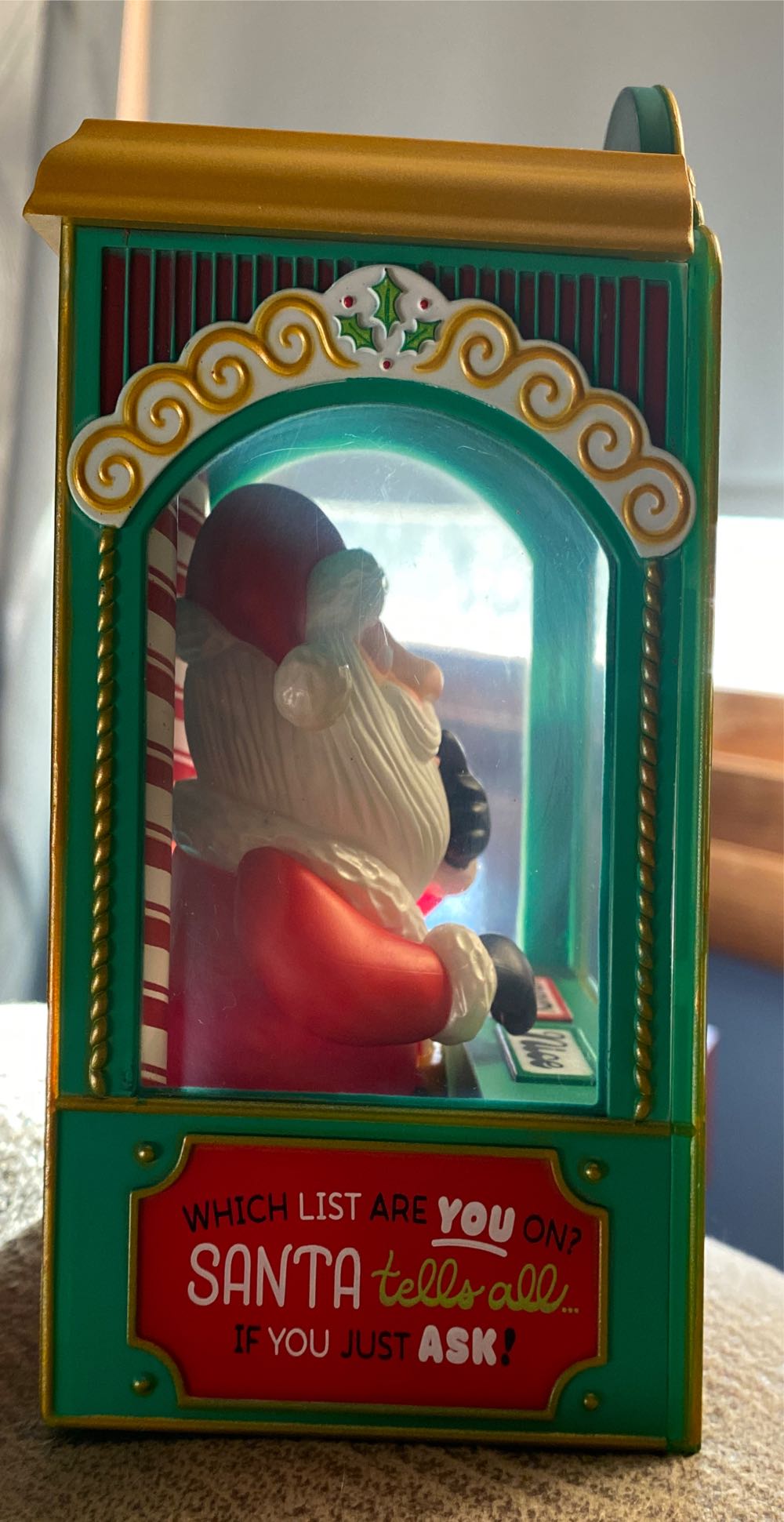 Naughty & Nice Arcade - Naughty Or Nice (Santa) ornament collectible [Barcode 763795814220] - Main Image 3