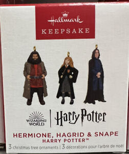 Hermione, Hagrid & Snape - Harry Potter (Minis) ornament collectible [Barcode 763795826926] - Main Image 1