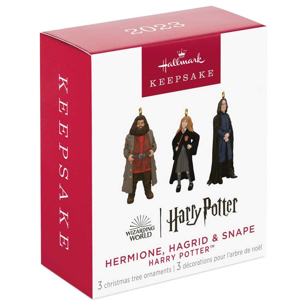Hermione, Hagrid & Snape - Harry Potter (Minis) ornament collectible [Barcode 763795826926] - Main Image 2