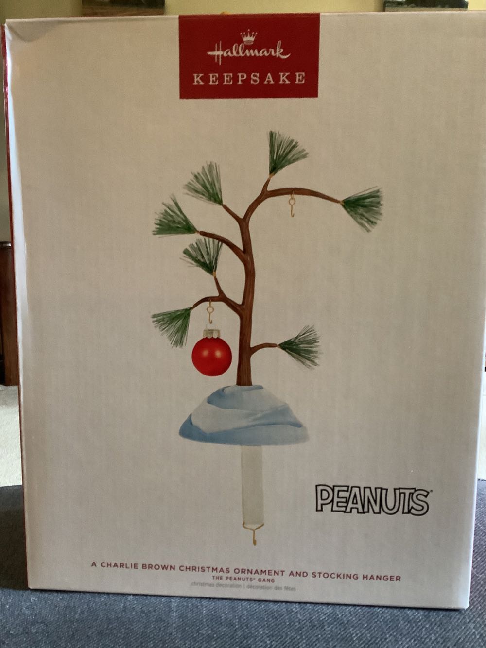 A Charlie Brown Christmas Ornament And Stocking Hanger - Peanuts (Peanuts) ornament collectible [Barcode 763795822072] - Main Image 3