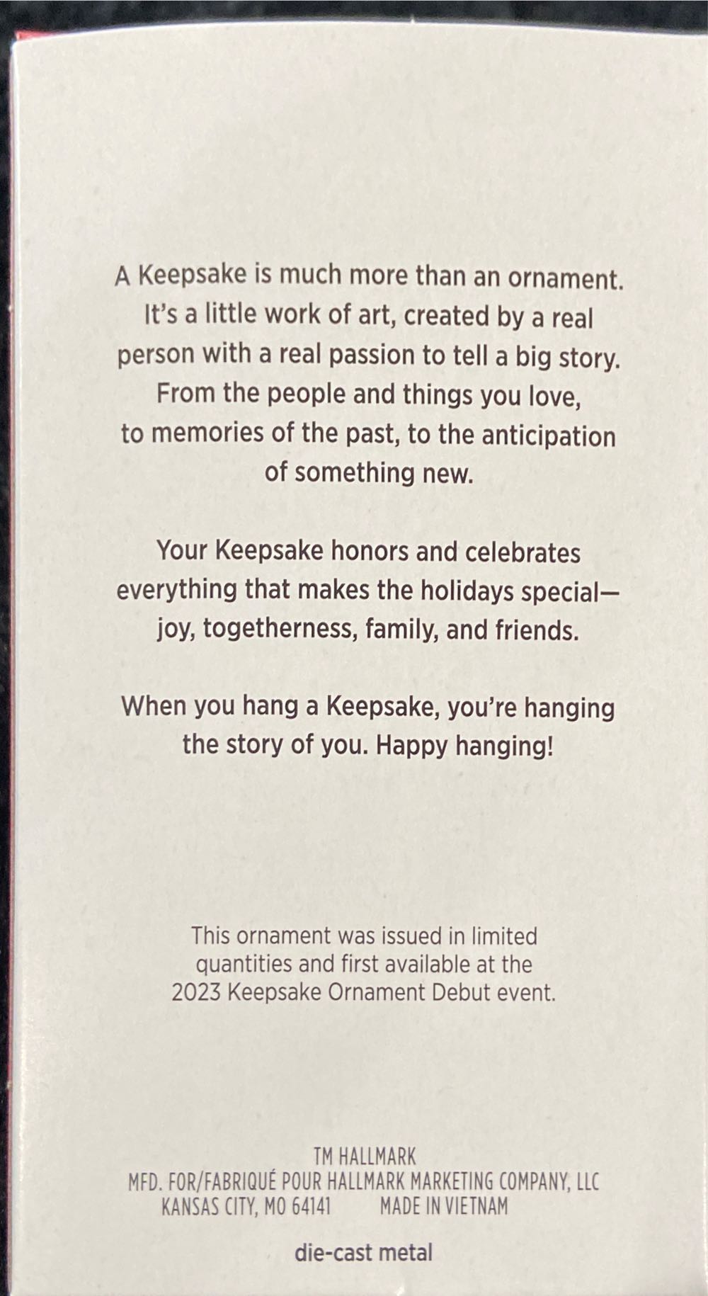 #28  1361 Pennsylvania K4 Steam Locomotive - Lionel Train Series (Limited Edition) ornament collectible [Barcode 763795800278] - Main Image 2