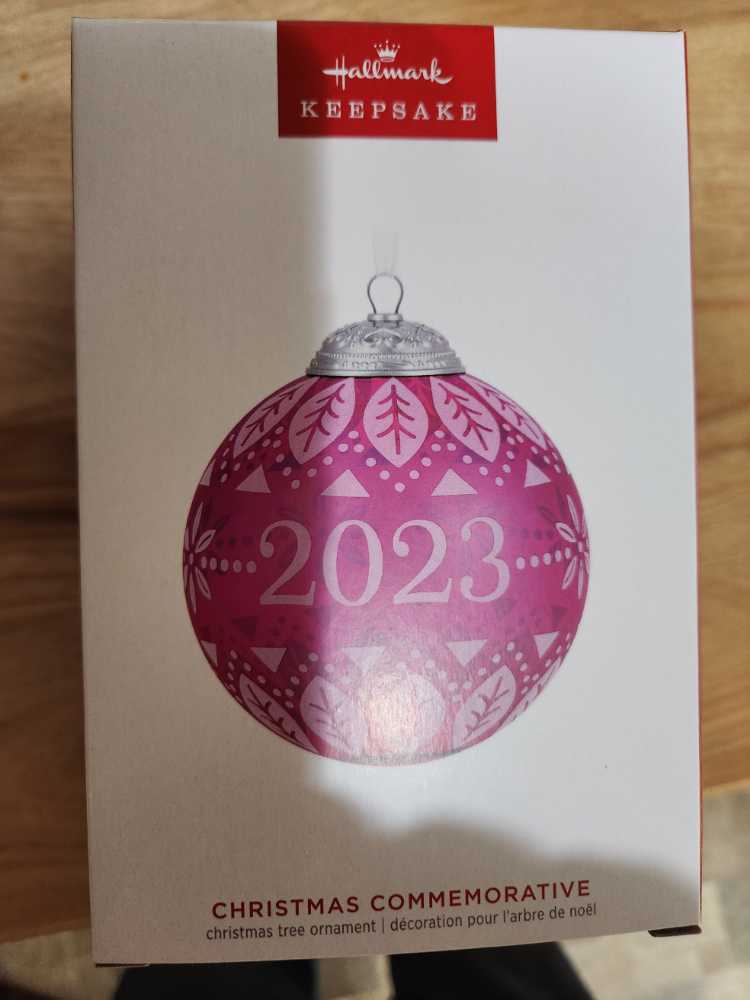 Christmas Commemorative Ball - Christmas Commemorative Series (Glass Ball) ornament collectible [Barcode 763795783724] - Main Image 2