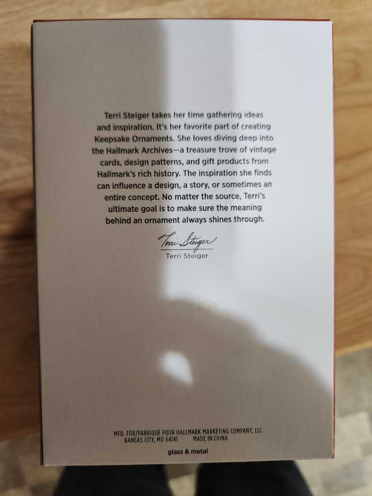 Christmas Commemorative Ball - Christmas Commemorative Series (Glass Ball) ornament collectible [Barcode 763795783724] - Main Image 4