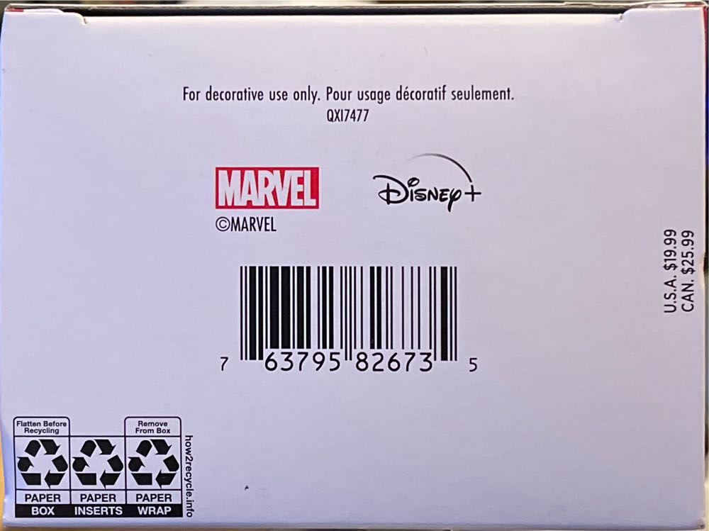 Loki - Marvel Cinematic Universe (Marvel Super Heroes) ornament collectible [Barcode 763795826735] - Main Image 3