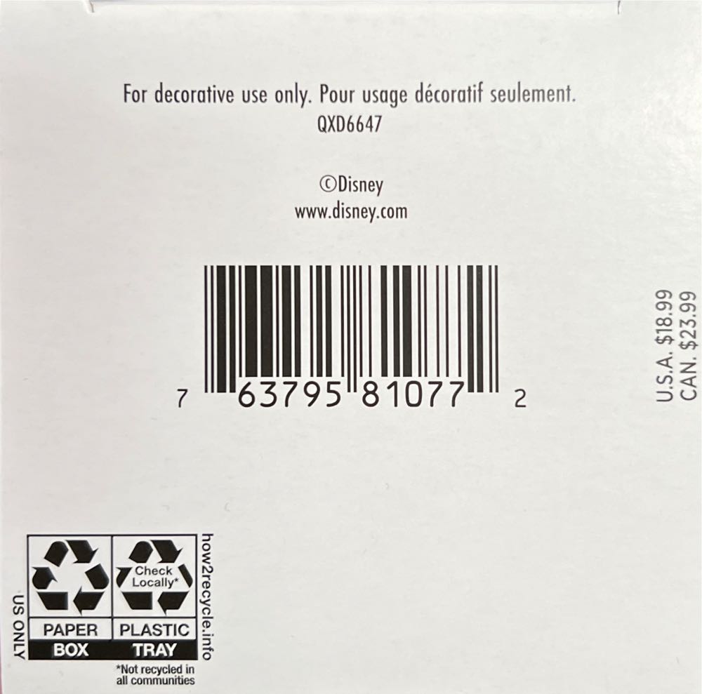 Mushu - Keepsake (Disney Mulan) ornament collectible [Barcode 763795810772] - Main Image 3