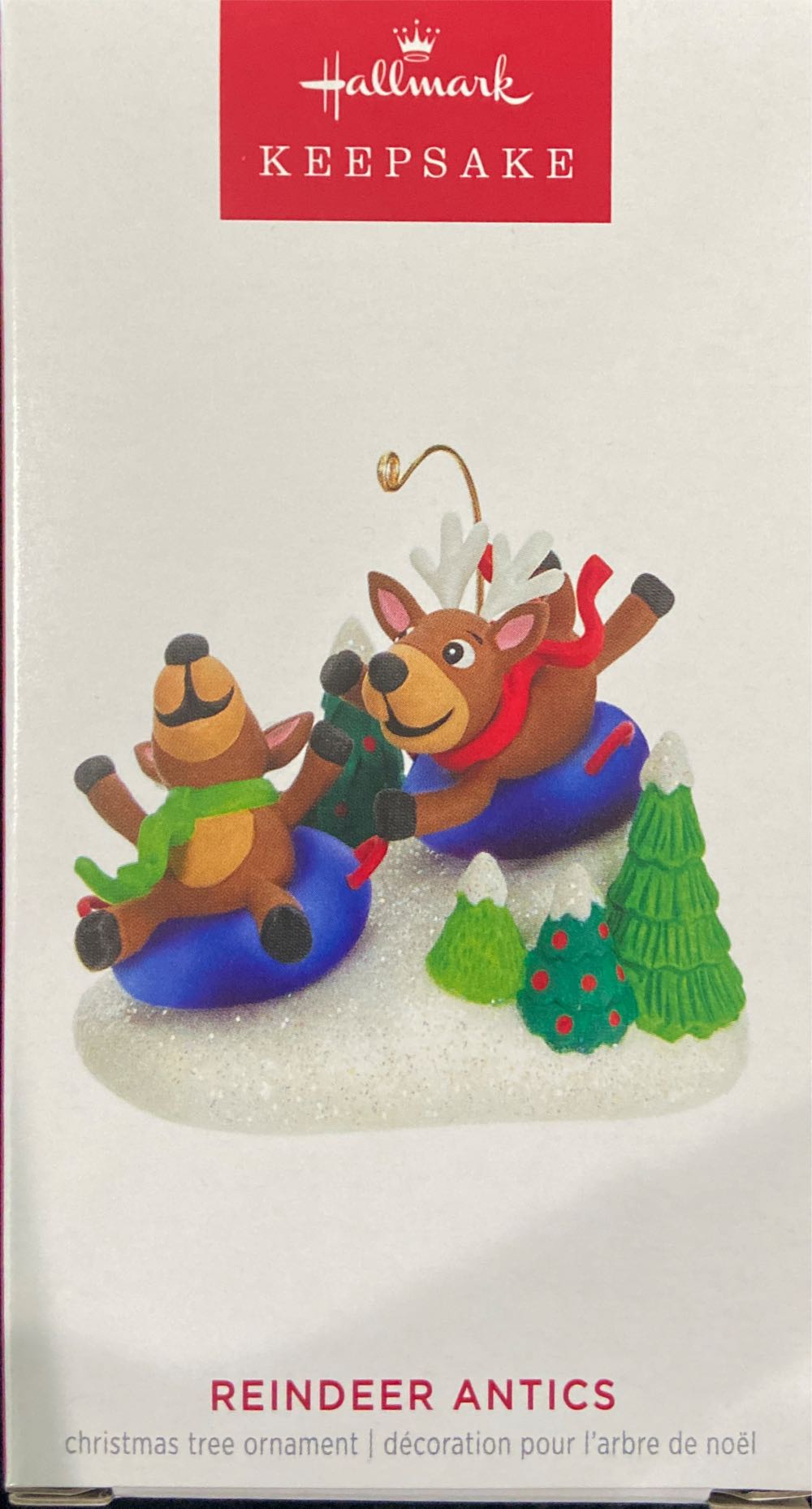 Reindeer Antics - Reindeer (Reindeer) ornament collectible [Barcode 763795820757] - Main Image 2