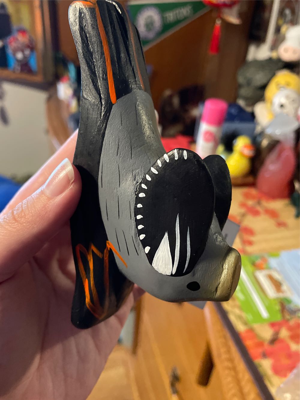 Pyramid - Decorative Ornaments - Round - Blue