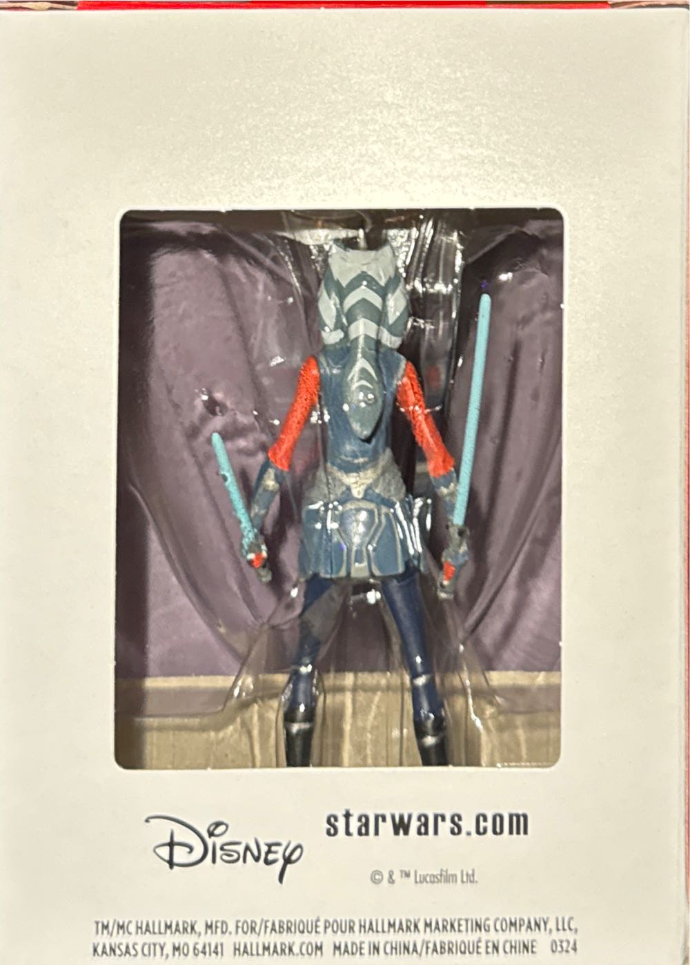 Ahsoka Tano - Star Wars: The Clone Wars (Star Wars) ornament collectible [Barcode 763795795734] - Main Image 3