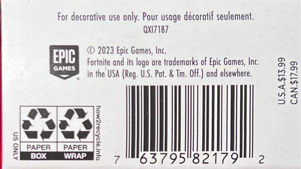 Ffrosty Back Bling - Fortnite (Llamas) ornament collectible [Barcode 763795821792] - Main Image 4