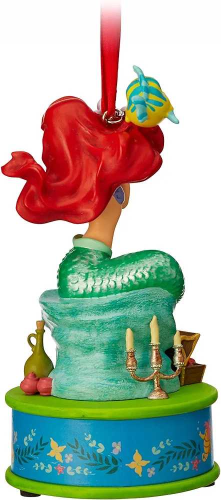 Ariel Singing Sketchbook Ornament - Disney Sketchbook Ornament (The Little Mermaid) ornament collectible [Barcode 465068303621] - Main Image 2