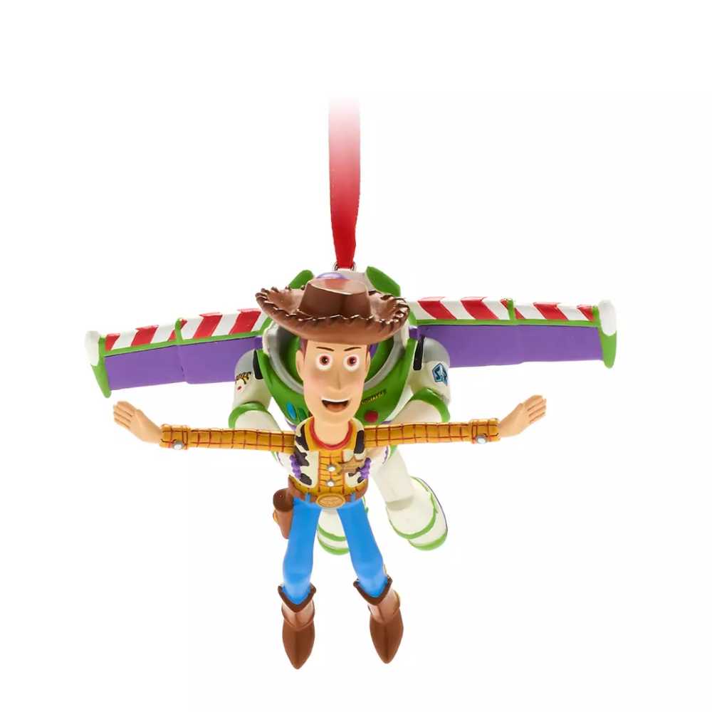 Buzz and Woody Sketchbook Ornament - Disney Sketchbook (Disney Pixar Toy Story) ornament collectible [Barcode 465061591001] - Main Image 2