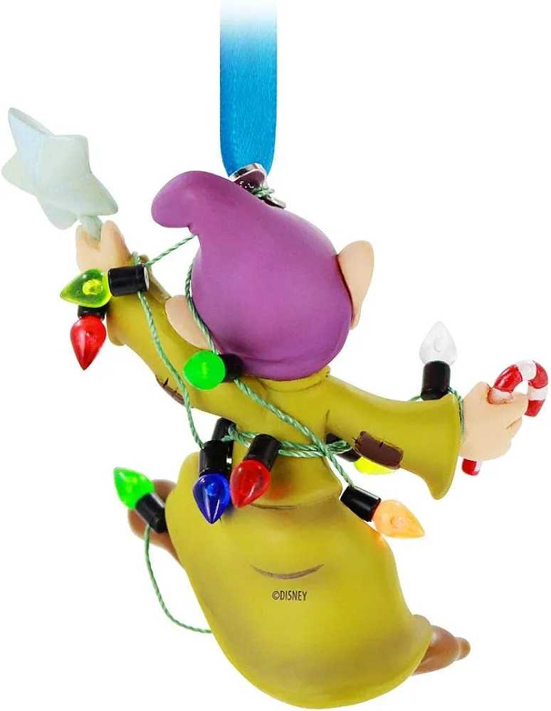 Dopey with Lights Sketchbook Ornament - Disney Sketchbook (Snow White and the Seven Dwarfs) ornament collectible [Barcode 465069716604] - Main Image 2