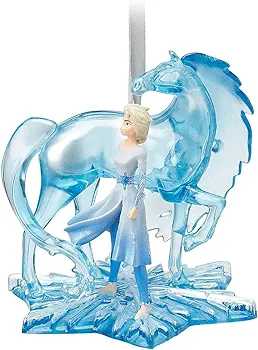 Elsa and Nokk Fairytale Moments Sketchbook Ornament - Disney Sketchbook (Frozen II) ornament collectible [Barcode 465069710824] - Main Image 3