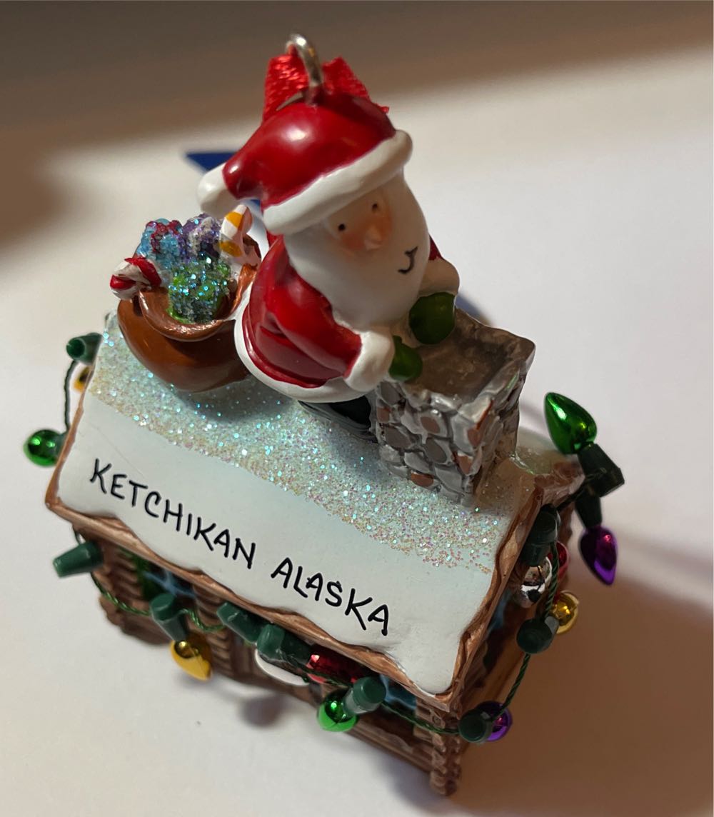 Fuzzy Unicorn Ornament