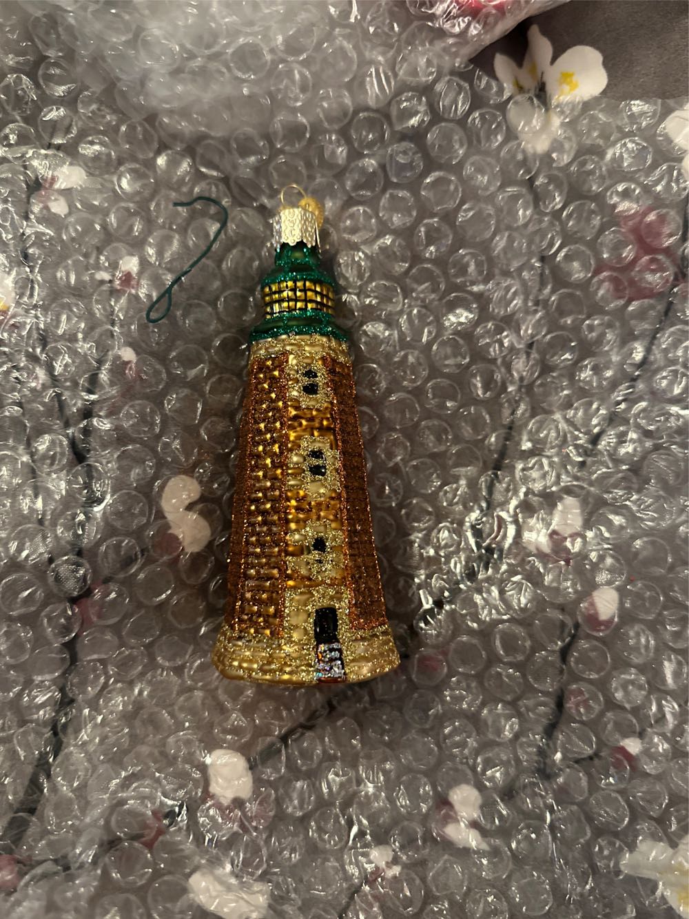 Holiday Heart Ceramic Ornament