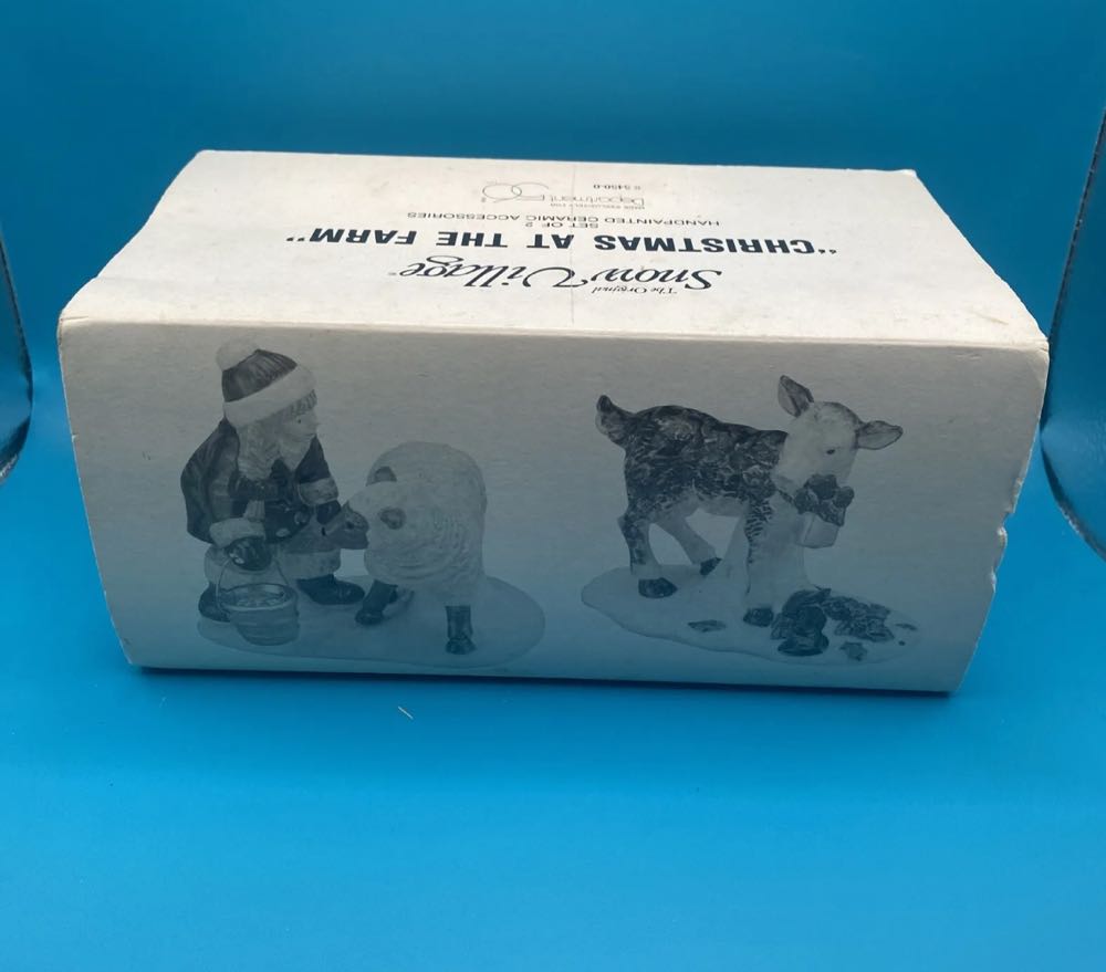 Christmas At The Farm - Original Snow Village - Accessory (The Original Snow Village) ornament collectible - Main Image 4