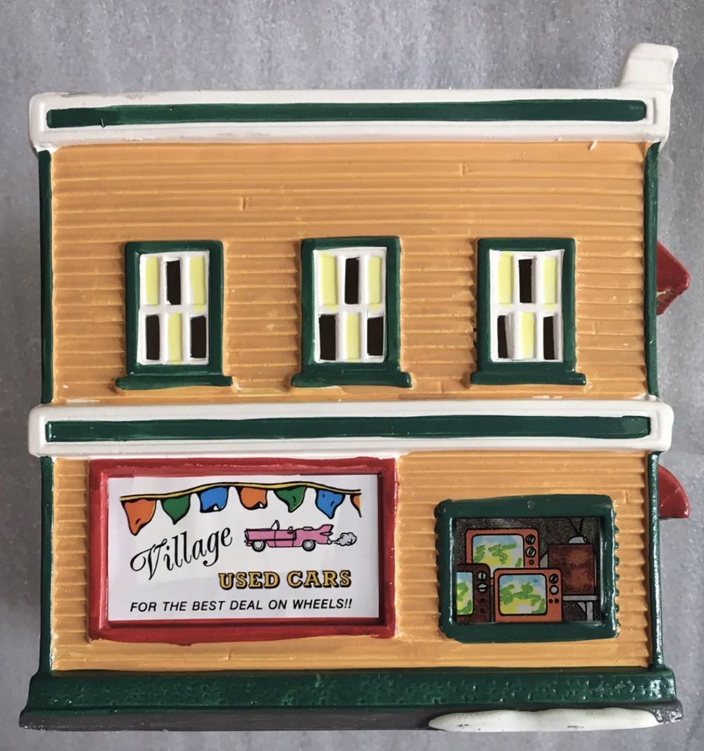 Al’s TV Shop - Original Snow Village - Building (The Original Snow Village) ornament collectible - Main Image 2