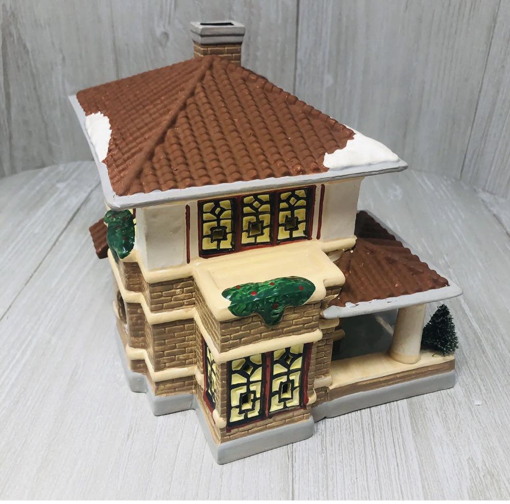 Prairie House - American Architecture Series (The Original Snow Village) ornament collectible - Main Image 3