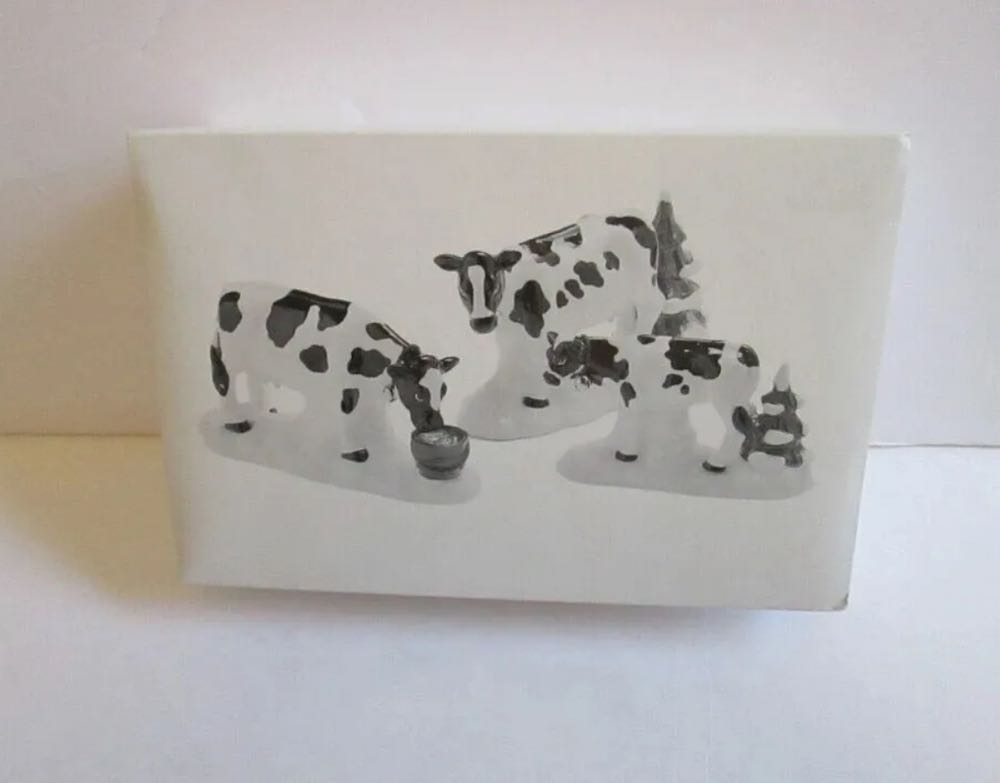 Herd Of Holiday Heifers - Original Snow Village - Accessory (The Original Snow Village) ornament collectible [Barcode 734409026681] - Main Image 3